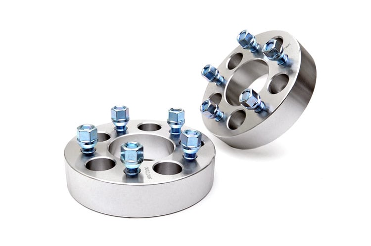 Jeep Grand Cherokee Wheel Spacers - Rough Country - 1.5 Inch, 5x4.5 Bolt Pattern, 6061-T6 Aluminum - '93-'98